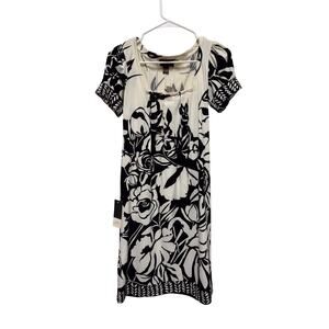 NWT Trulli from  Loft Black White Dress Size XS